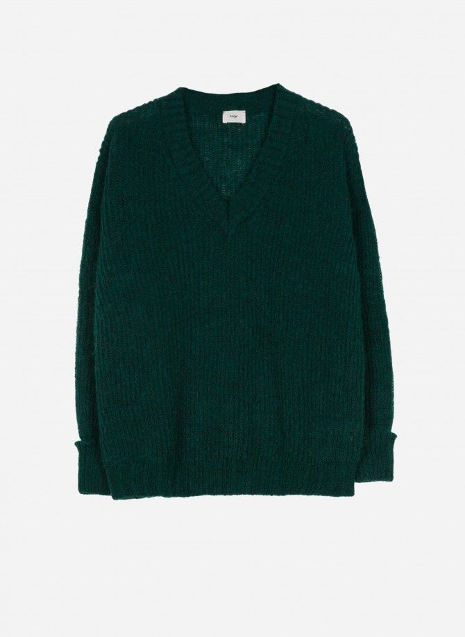 Fluffy knit sweater LEROSY  - 7