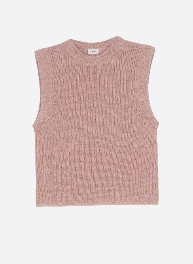 LAMAZOU sleeveless knit sweater  - 5