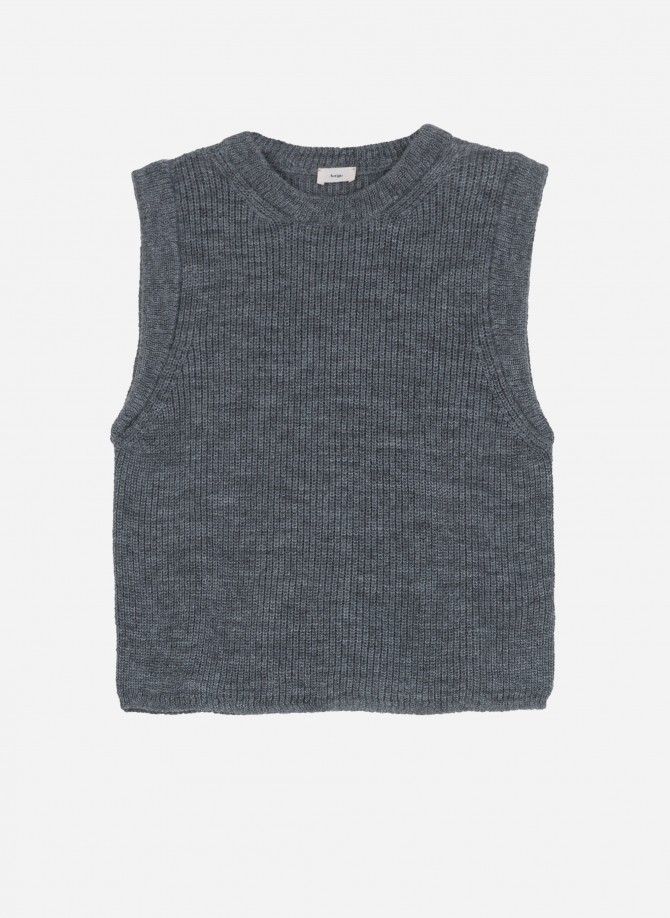 LAMAZOU sleeveless knit sweater  - 6