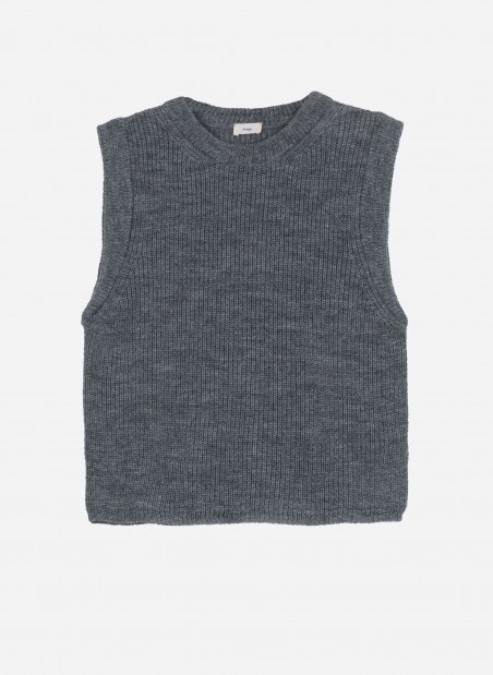 LAMAZOU sleeveless knit sweater  - 6