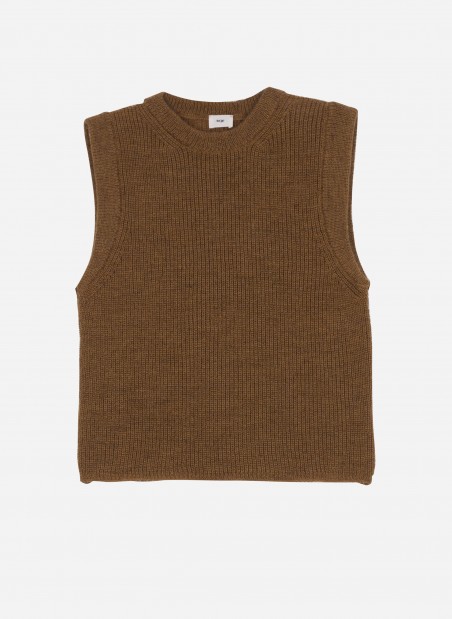 LAMAZOU sleeveless knit sweater  - 7