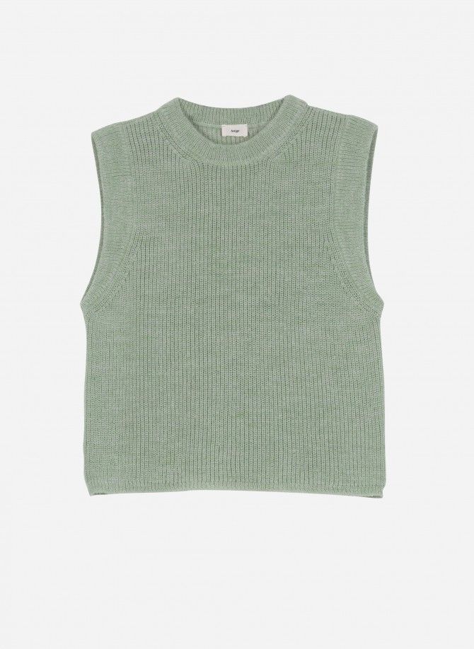 LAMAZOU sleeveless knit sweater  - 8