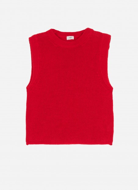 LAMAZOU sleeveless knit sweater  - 11