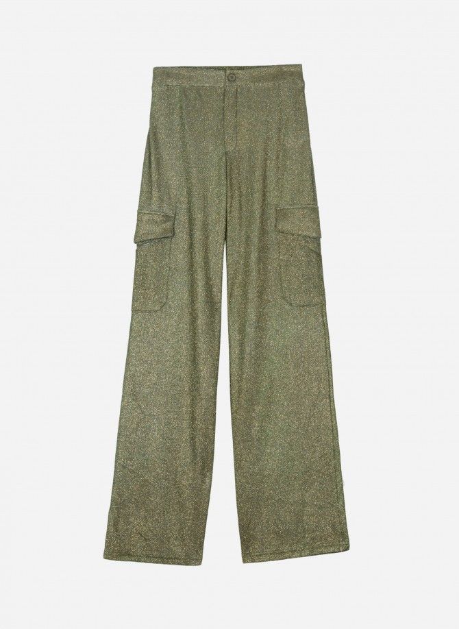PILI Glitter Pants with cargo pockets  - 3