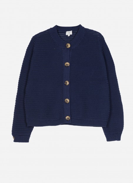 VETOMA tweed knitted cardigan  - 3