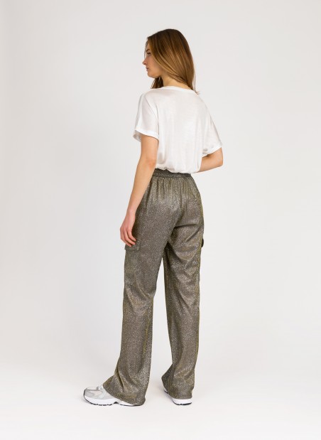 PILI Glitter Pants with cargo pockets  - 5