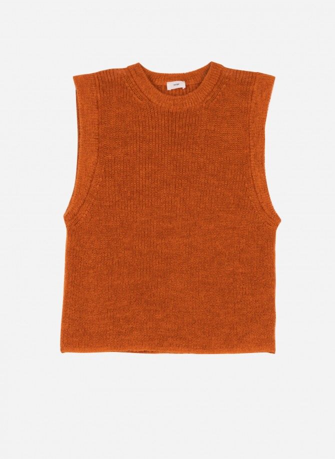 LAMAZOU sleeveless knit sweater  - 16