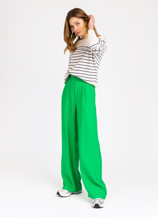 PACOME wide leg trousers Ange - 14