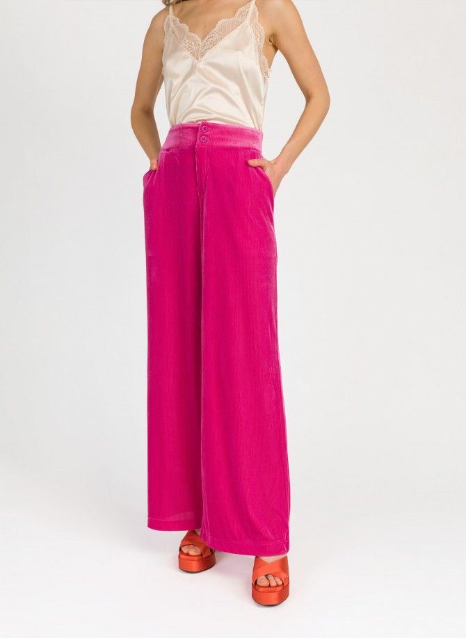 PACHA Ribbed Trousers  - 1