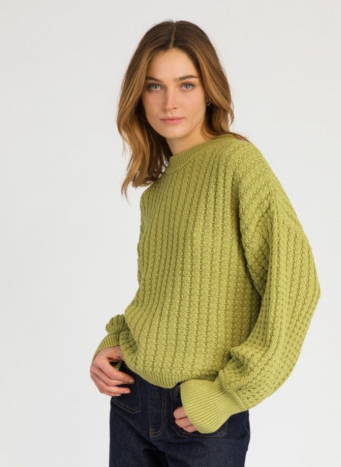 Sweater in openwork knit VETIAGO  - 9