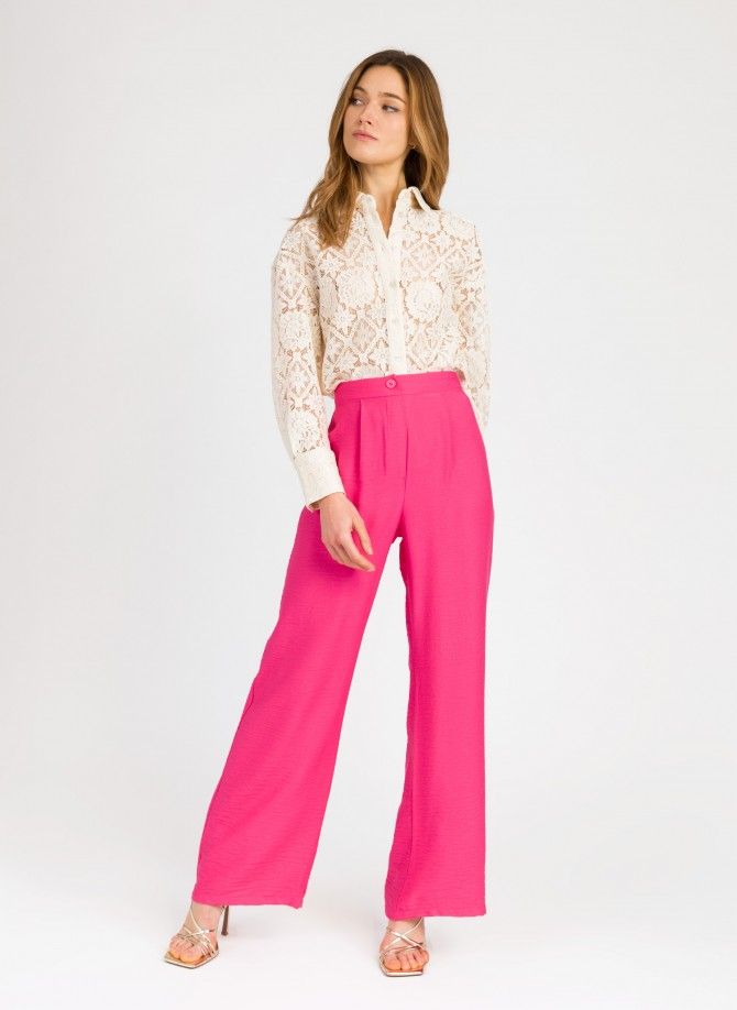 PACOME wide leg trousers Ange - 12