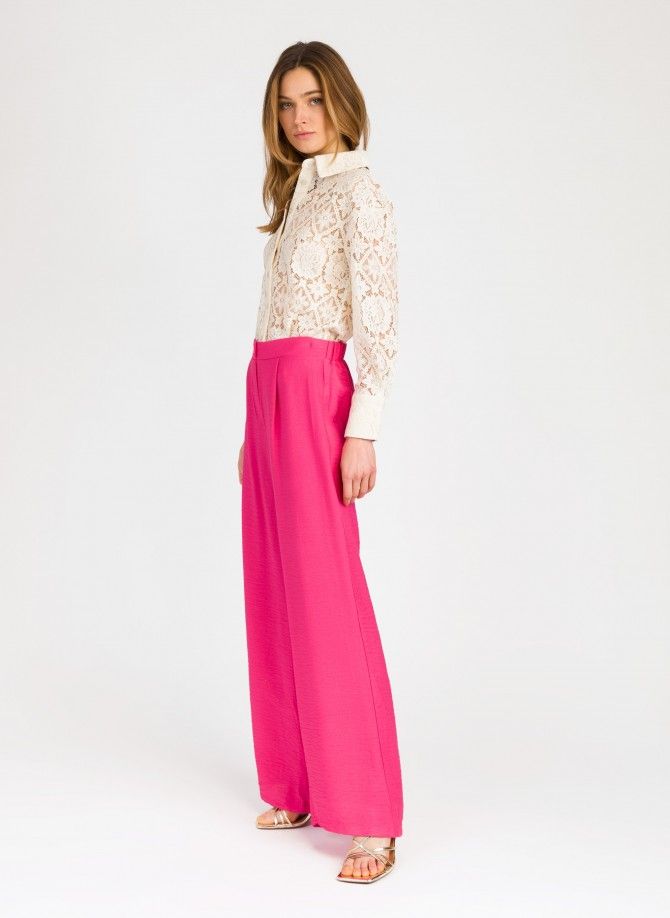 PACOME wide leg trousers Ange - 14