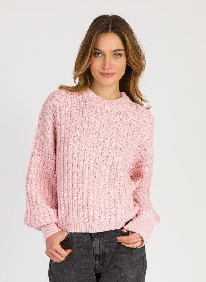 Sweater in openwork knit VETIAGO  - 12