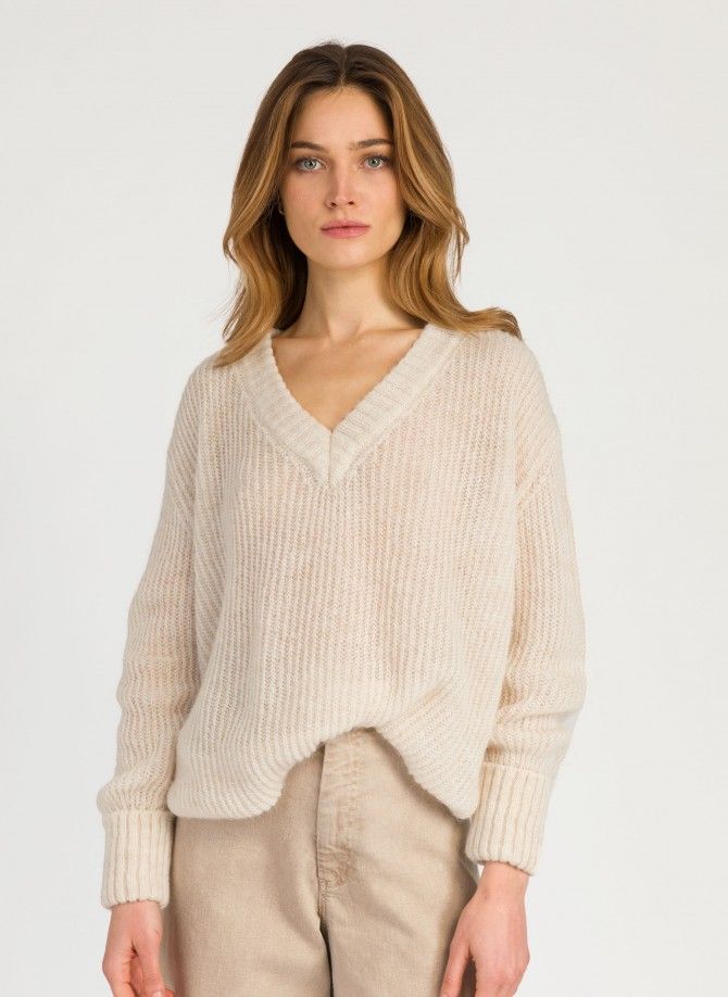 Fluffy knit sweater LEROSY  - 2