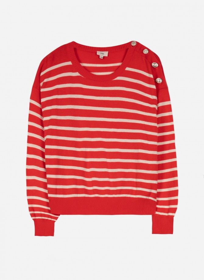 VANYA buttoned sailor sweater  - 6