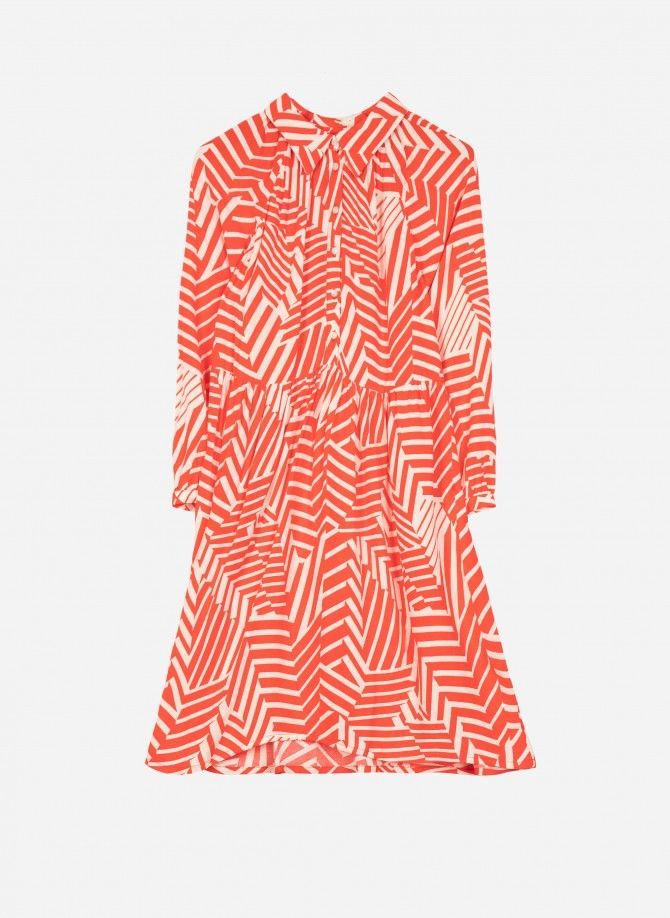 Short printed dress MAKENZIE  - 3