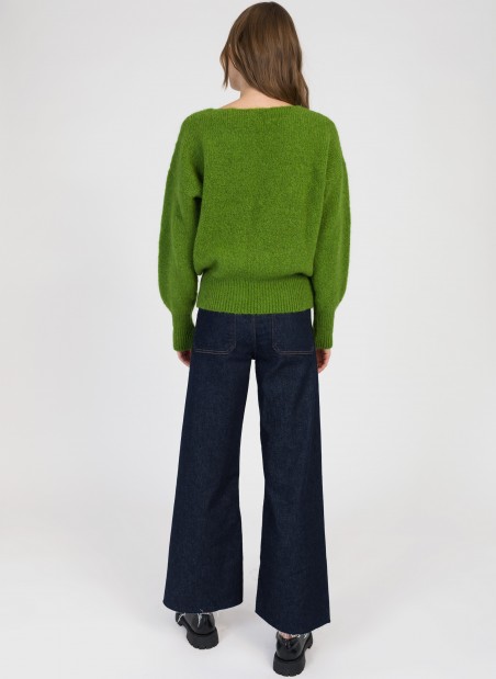 Loose-fitting knit sweater LEBOUM Ange - 30