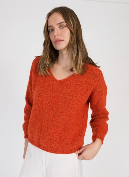 Cocooning knit sweater LENOELA Ange - 18