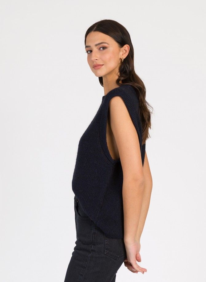 LAMAZOU sleeveless knit sweater  - 6