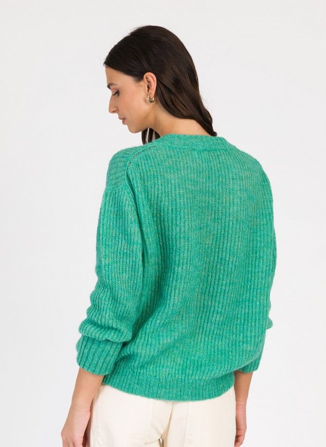 Fluffy knit sweater LEROSY  - 15