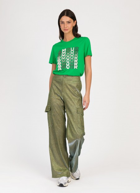 PILI Glitter Pants with cargo pockets  - 10