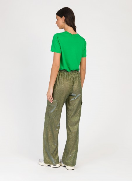 PILI Glitter Pants with cargo pockets  - 13