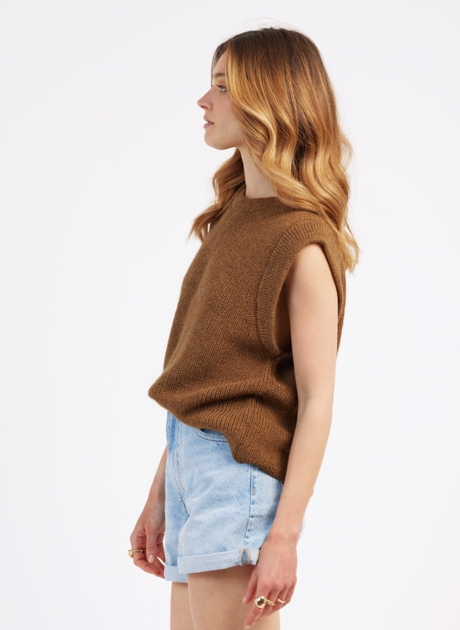 LAMAZOU sleeveless knit sweater Ange - 11