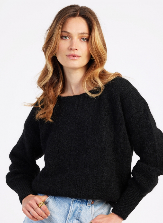 Loose-fitting knit sweater LEBOUM Ange - 38