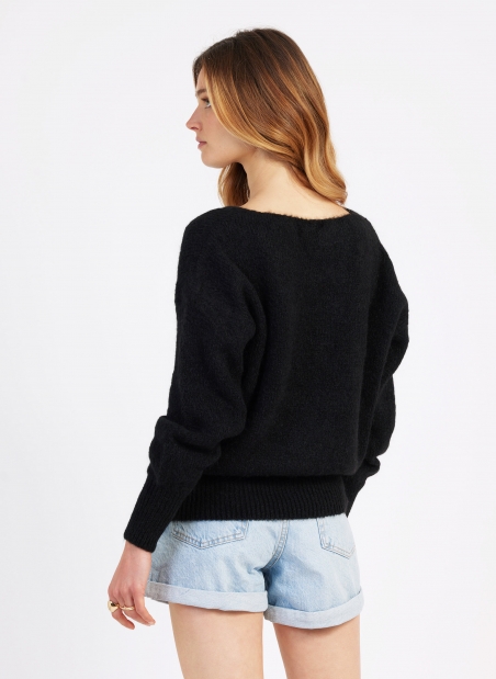 Loose-fitting knit sweater LEBOUM Ange - 41