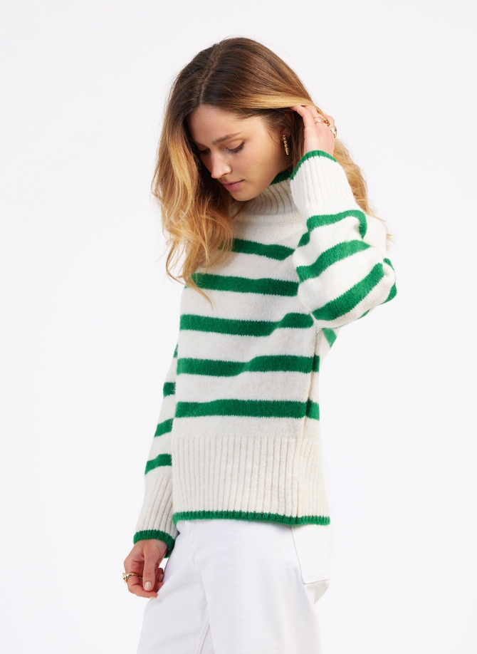 Striped knitted sweater LEROULA Ange - 15