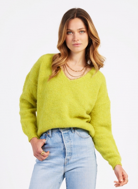 Cocooning knit sweater LENOELA Ange - 23