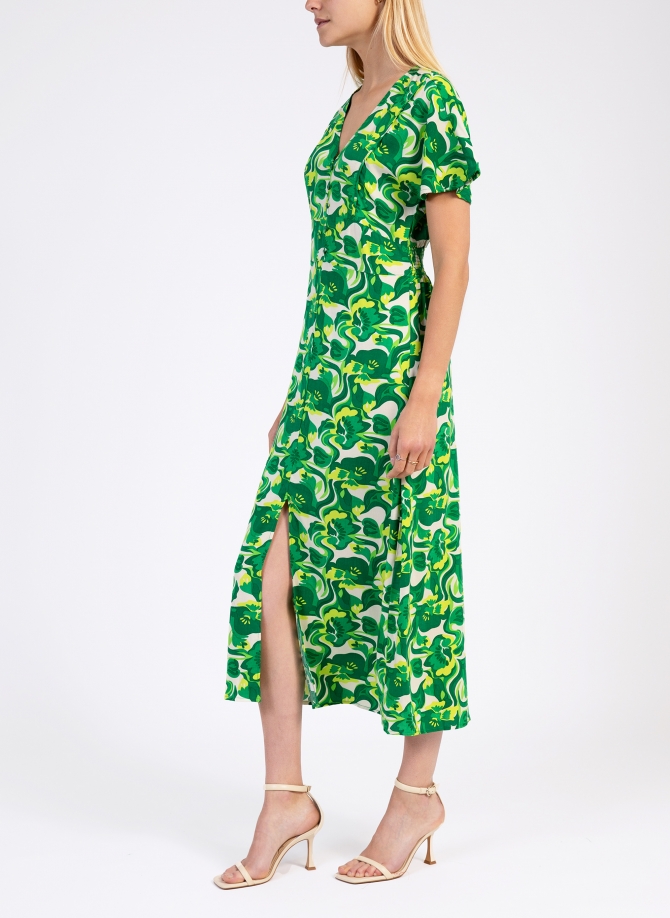 OMBRY printed midi dress Ange - 22