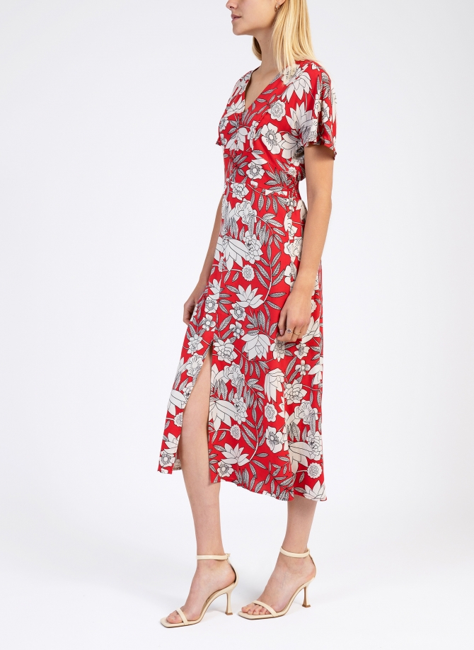 OMBRY printed midi dress Ange - 37