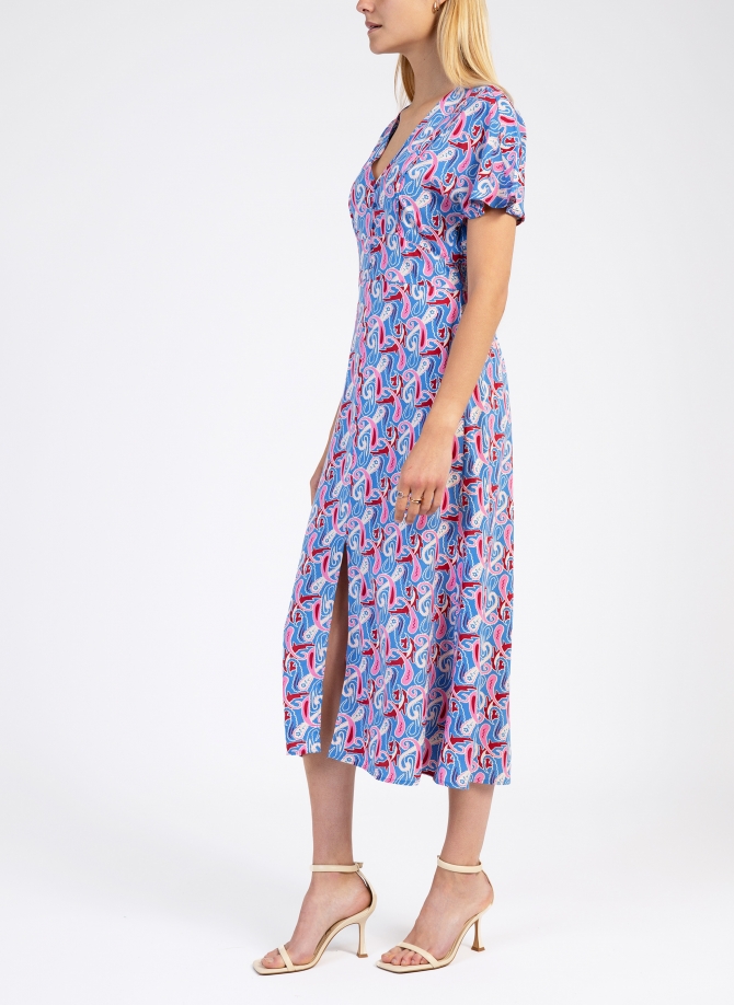 OMBRY printed midi dress Ange - 27