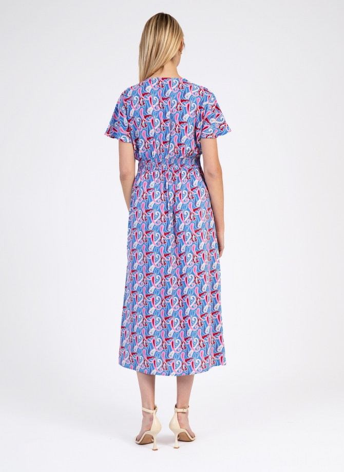 OMBRY printed midi dress Ange - 28