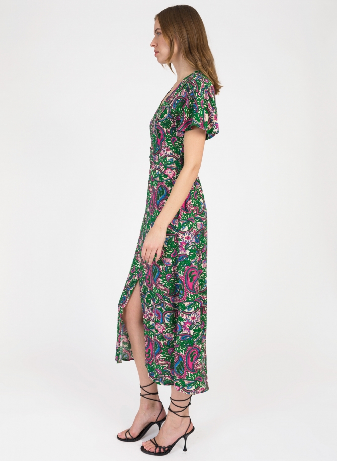 OMBRY printed midi dress Ange - 37