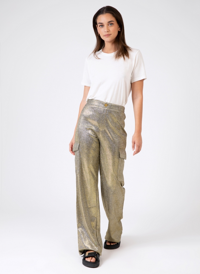 PICHY glitter cargo pants  - 1