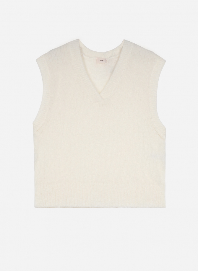 LEATRICE sleeveless knit sweater  - 2