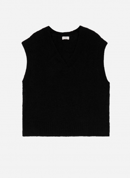 LEATRICE sleeveless knit sweater  - 4