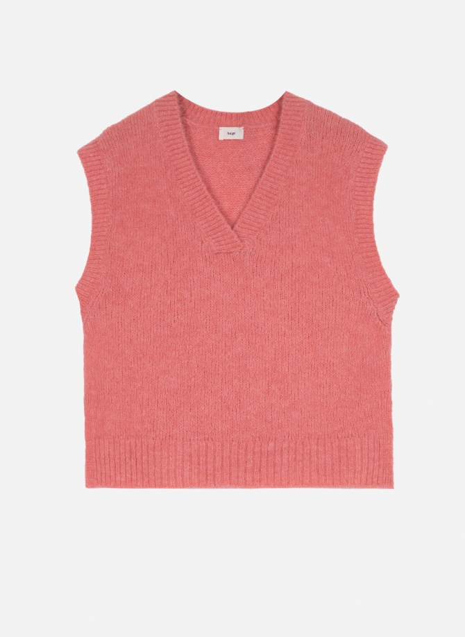 LEATRICE sleeveless knit sweater  - 6