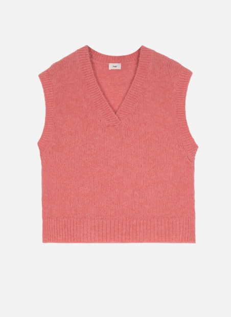 LEATRICE sleeveless knit sweater  - 6