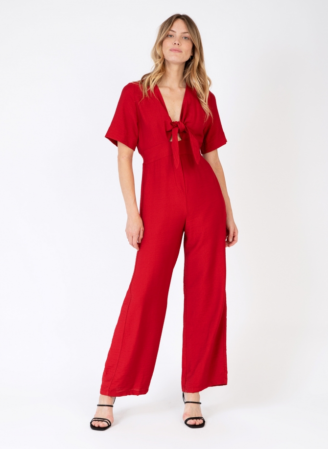 MELVY audacious plain jumpsuit  - 6