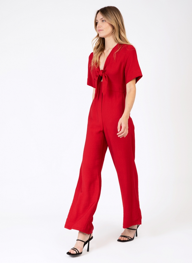 MELVY audacious plain jumpsuit  - 8