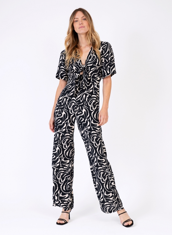 Audacious printed jumpsuit MELVILA  - 1