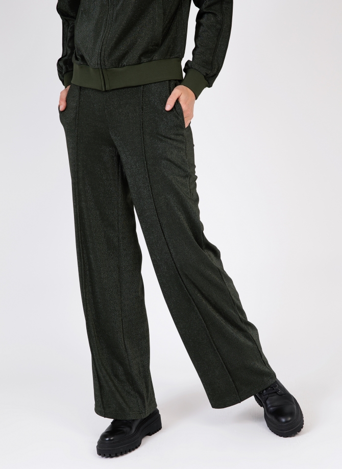 Sequined knitted trousers PATRICK  - 2
