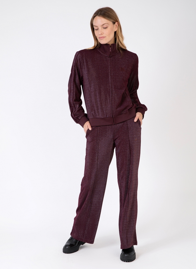 Sequined knitted trousers PATRICK  - 6