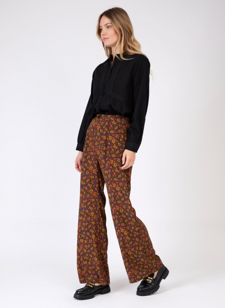 Printed trousers PACOMIE  - 13