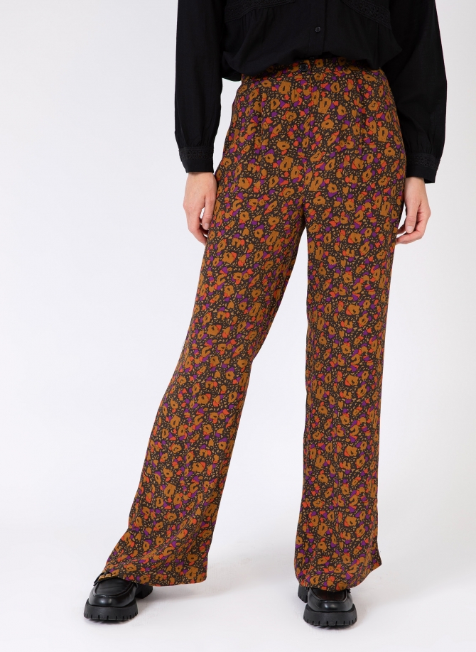 Pantalon large et imprimé PACOMIE  - 12