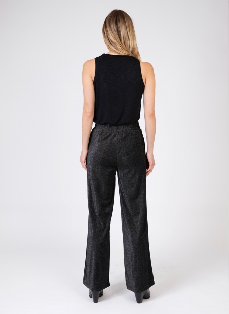 Sequined knitted trousers PATRICK  - 14