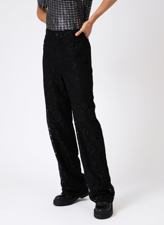 PHILIPO straight lace pants  - 1